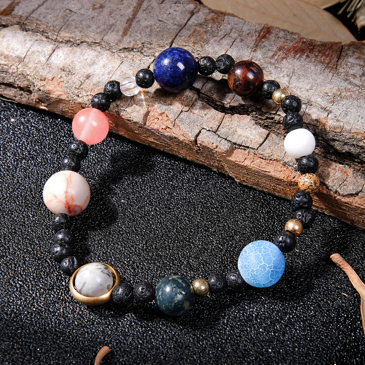 Top Eight Planets Bracelet Men Natural Stone Beads Universe Solar Galaxy  Chakra Bracelet For Women Jewelry - AliExpress